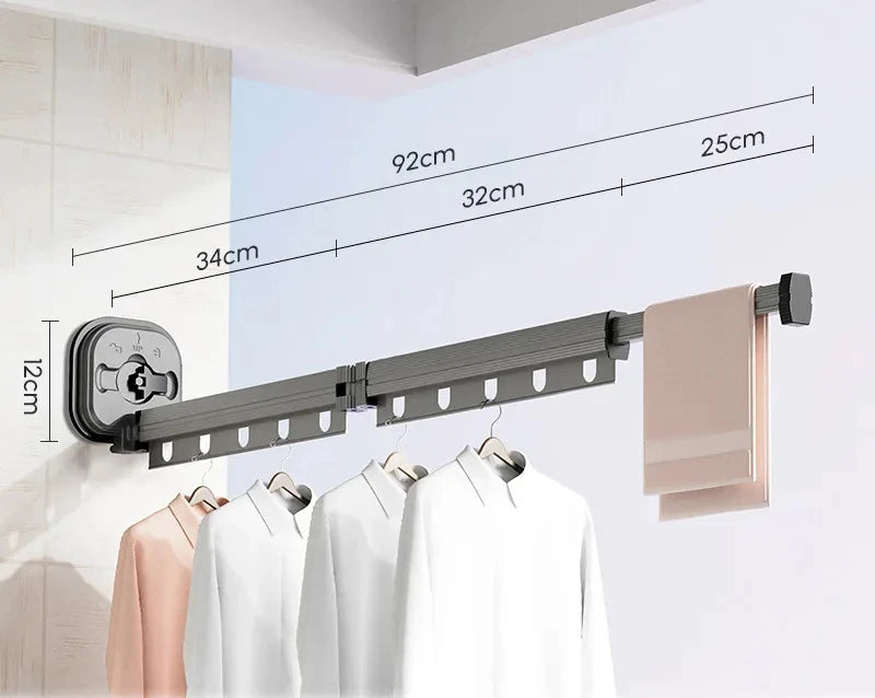 Pekati | Retractable clothes rack